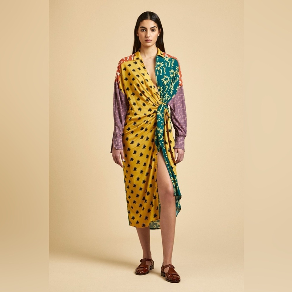 Donde Esteban ‘Estrellitas’ Shirt Dress NWT